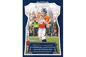 PEYTON MANNING CARD Peyton Manning 2016 Panini NFL Football Card Picturing him in his Orange Denver Broncos Jersey 176 Peyton Manning M (Mint)