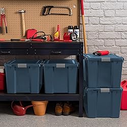 IRIS USA WeatherPro 74 Qt Eco-Friendly Storage Bins