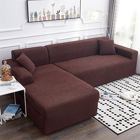 Amazon.de: KWOPA L-geformte Sofaabdeckung Für Wohnzimmer, High Stretch