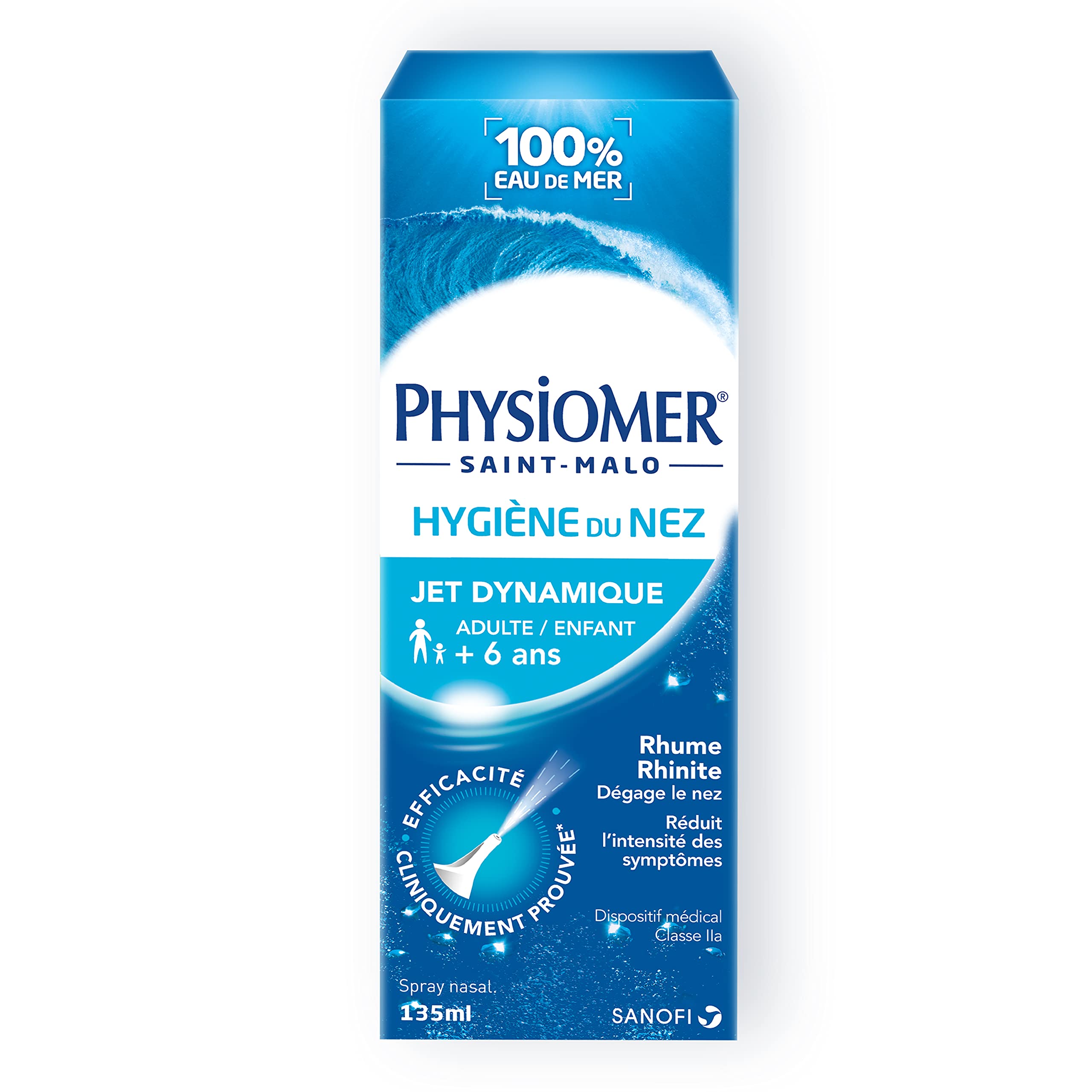 Physiomer Nasal Hygiene Dynamic Jet 135ml