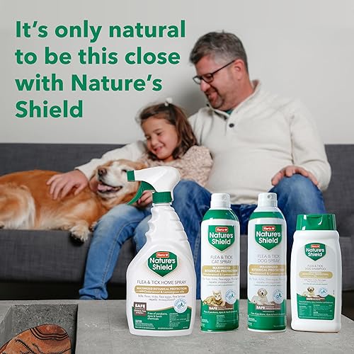 Hartz Nature's Shield Flea Tick Dog Shampoo Maximized Botanical