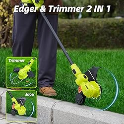 JAGROM 12-inch 20V Cordless String Trimmer with