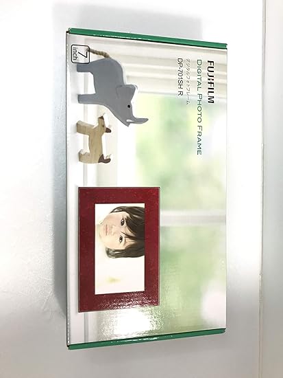Amazon Fujifilm デジタルフォトフレーム Dp 701sh レッド Dp 701sh R 富士フイルム フォトフレーム