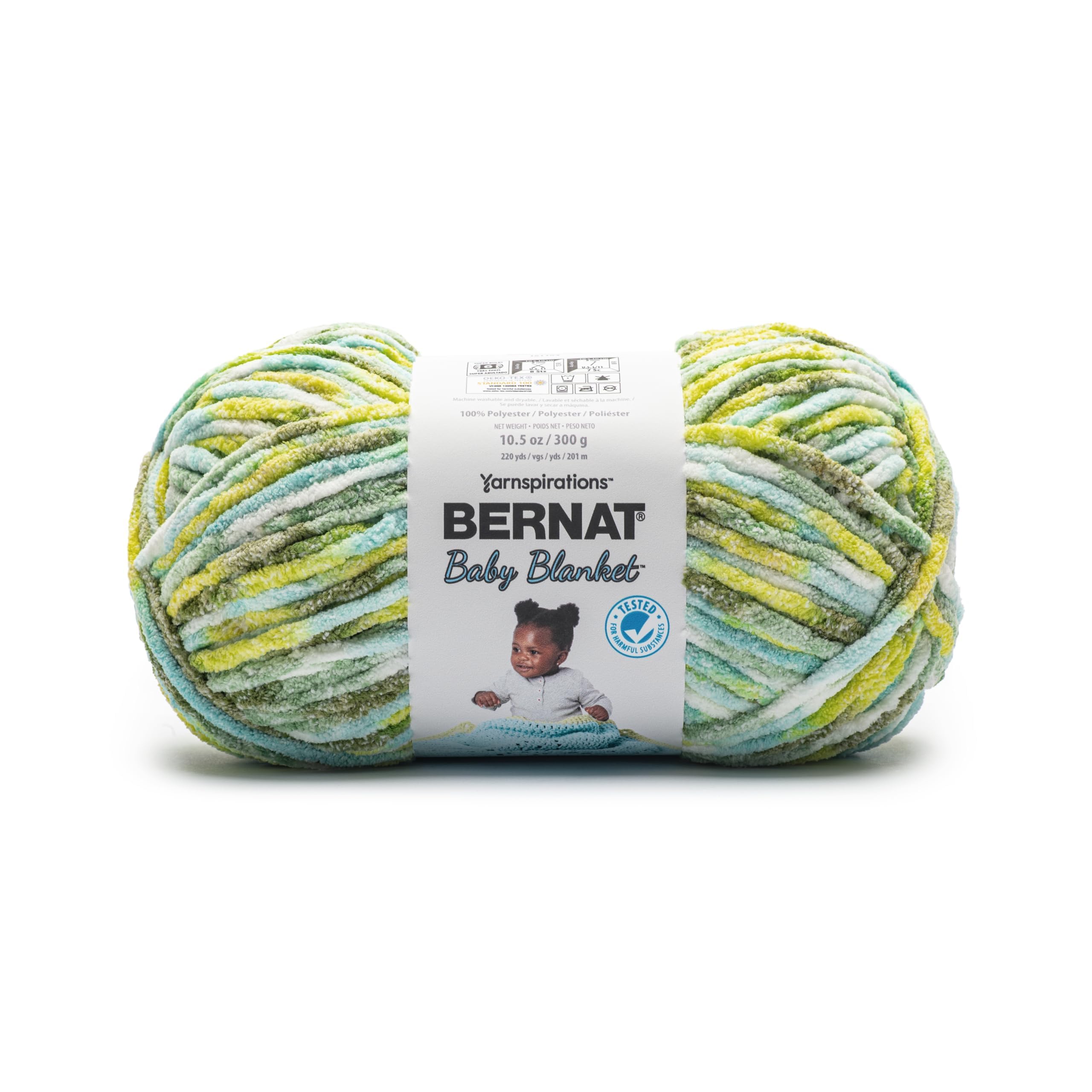 Bernat Baby Blanket Yarn, SEA & Sand