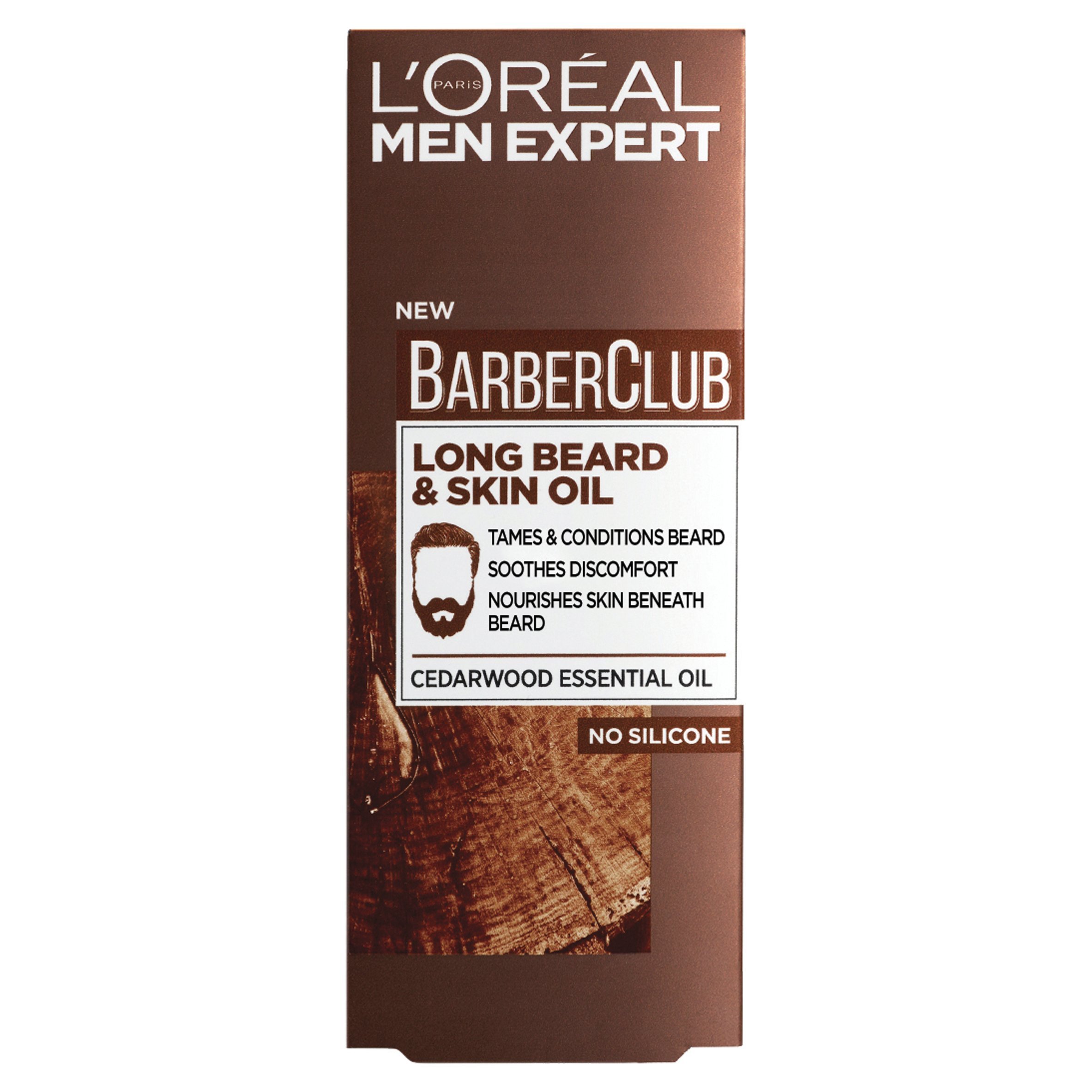 L'Oreal Men Expert Barber Club Long Beard and Skin Oil, 30 ml
