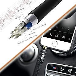 arsvita Car Audio Cassette to Aux Adapter, 3.5 MM