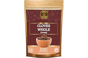 SPICE MAGIC THE TASTE OF MAGIC Spice Magic Cloves Whole 3.5 oz (100g) | Pure, Non-GMO, Premium Quality | Aromatic & Richly Flavored | Perfect for Cooking, Baking, Clove Tea, Pomander Balls & Potpourri.