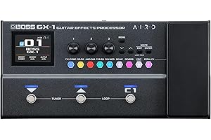 BOSS GX-1 | Ultra-Portable Guitar Effects Processor | Equipped with Iconic Amps & Effects | Premium AIRD Sound Engine | Great