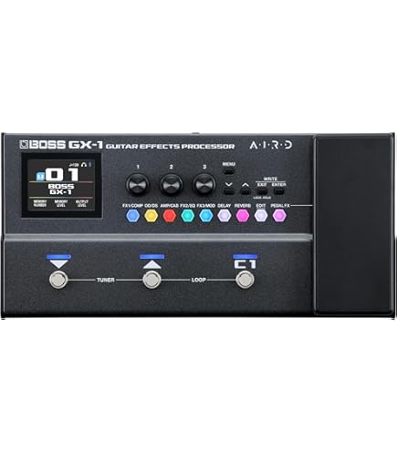 Amazon.com: BOSS GX-1B | Ultra-Portable Bass Effects Processor