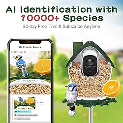 birdsnap® MON- Smart Bird Feeder with Camera