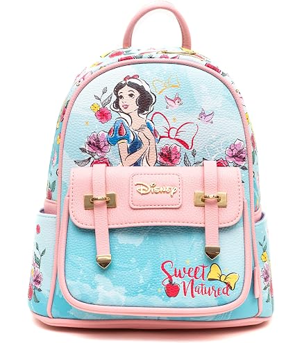 Amazon.com | Loungefly Stained Glass Snow White Mini  display picture 2
