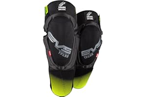 EVS Sports TP199 Knee/Shin Guard for Riding | Impact-Resistant, Lightweight, and Flexible Protection with Sleeve Design for Comfort and Stability