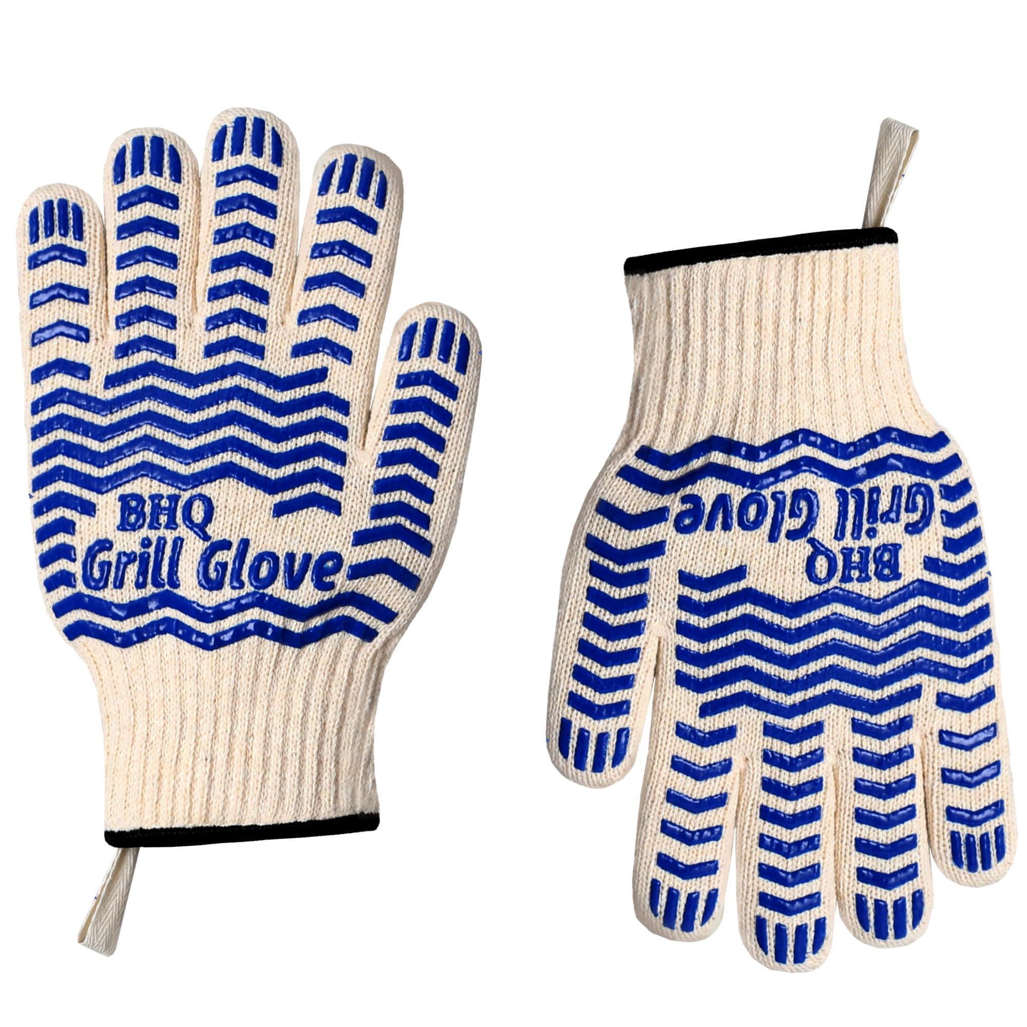 Photo 1 of 2 PCS Heat Resistant Oven Gloves - BBQ Gloves Grill Heat Resistant Cooking Gloves Fireproof Oven Gloves for Cooking, Non-Slip Fire Gloves for Grilling, Barbecue, Baking, Frying Oven Welding Gloves