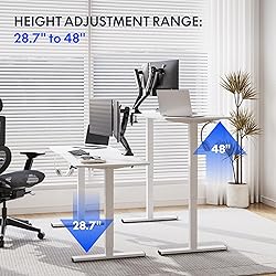 FLEXISPOT Large Standing Desk, 79 x 32 Electric