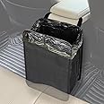 Ginsco 3 Gallons Open-Top Car Trash Can, Large Capacity Hanging Car Trash Bag with Water-proof PEVA Liner, Stand Trash Bag fo