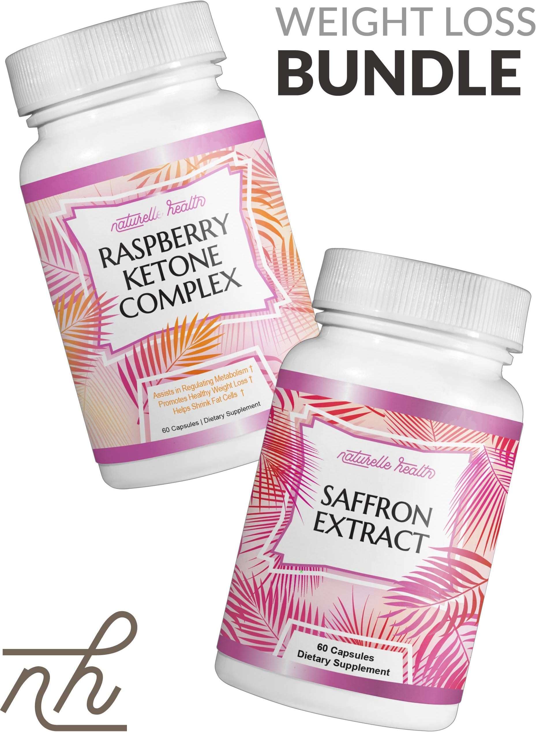 Naturelle Health Saffron & Raspberry Ketone Weightloss Bundle