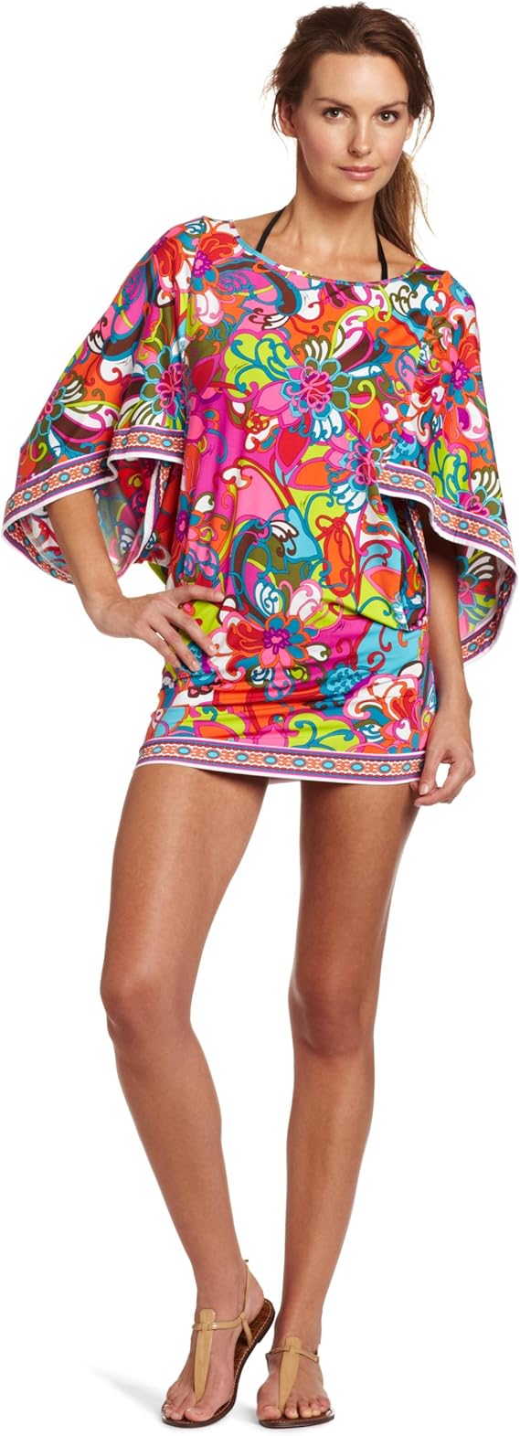 Trina Turk Women's Fiji Flower Tunic at Amazon Women’s