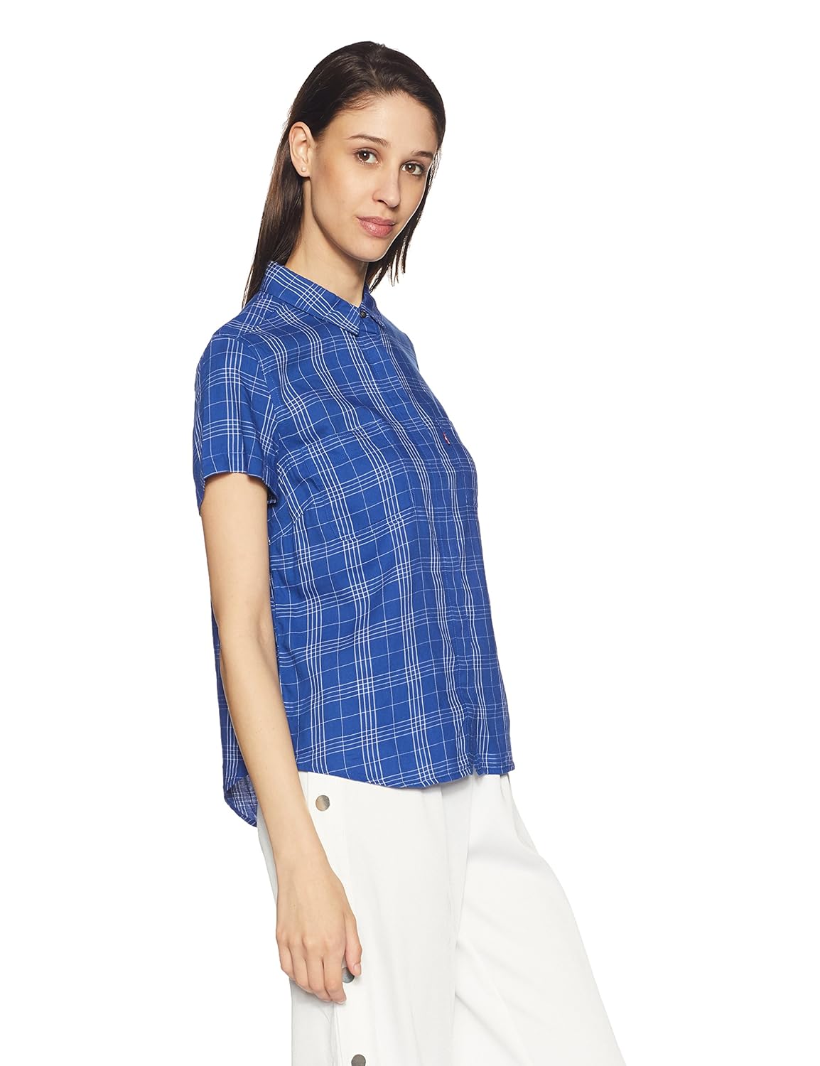 levi's women's body blouse shirt