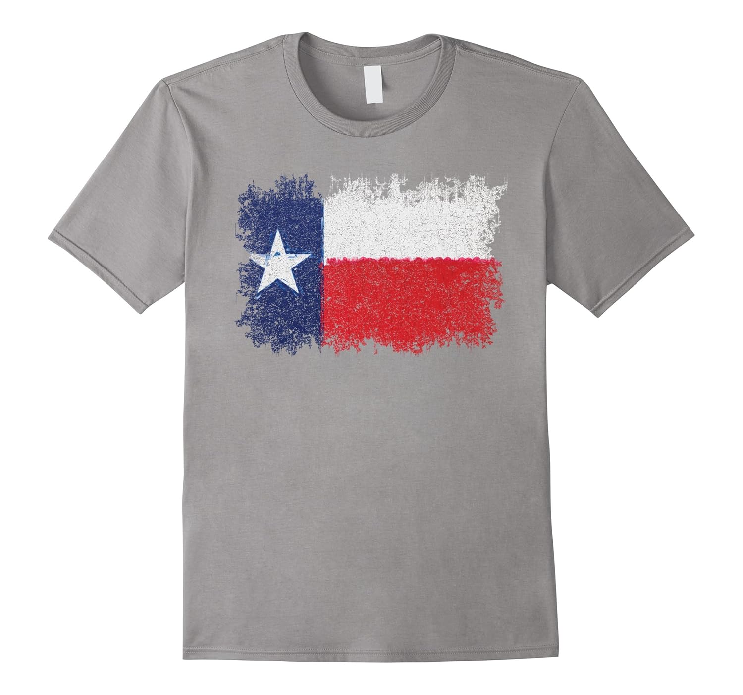 Texas Flag T-Shirt with Mega Heavy Distressed Textures-ANZ