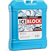 Cool Coolers Freezer Ice Block for Lunch Boxes, Beach Bags, Coolers or Picnic Baskets, 1 pack