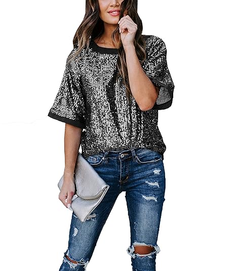 shimmer party tops