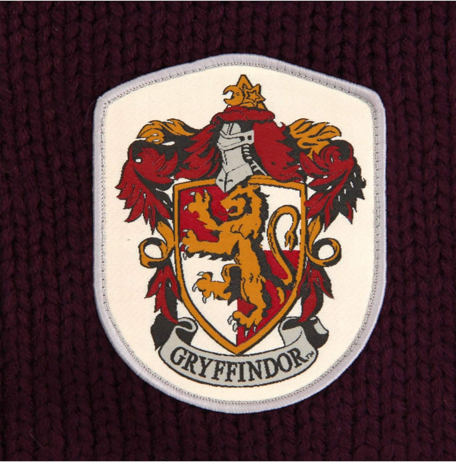 elope Harry Potter Gryffindor Knit Hooded Scarf Red: Clothing