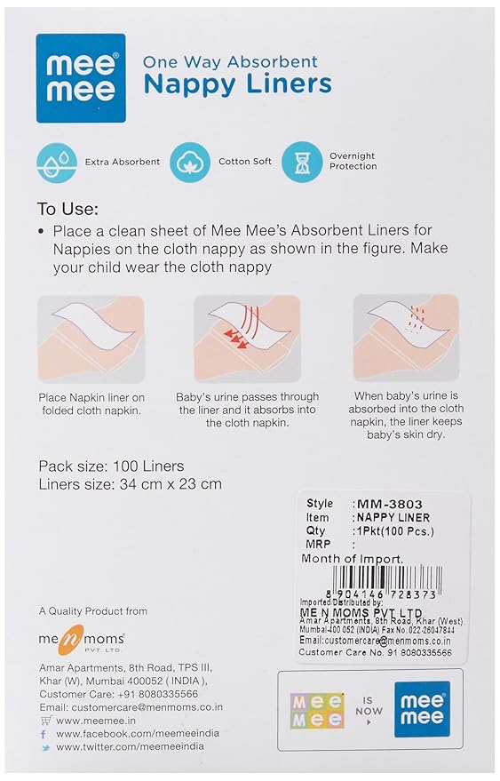mee mee nappy liners