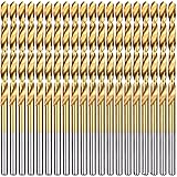 20PCS 11/64" Titanium Coated Twist Drill Bits