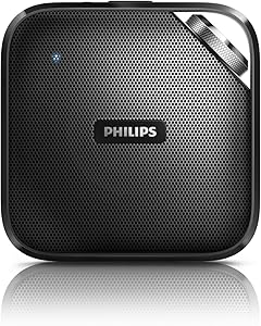 Philips BT2500B/37 Compact Wireless Portable Bluetooth Speaker