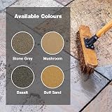 Azpects EasyJoint Patio Sand 12.5kg Ready Mixed Jointing Compound Stone Grey view 4