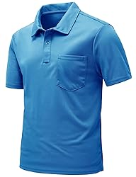 Rdruko Men's Activewear Polo Shirts Short Sleeve