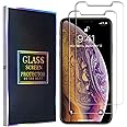 OWRORA For iPhone 11 Screen Protector 2.5D Edge Tempered Glass Film Premium HD Anti Scratch 9H Hardness Retail Package for iPhone 11/iPhone XR 6.1“-2 Pack