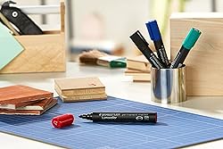 STAEDTLER Lumocolor Permanent Marker Box 4 colours