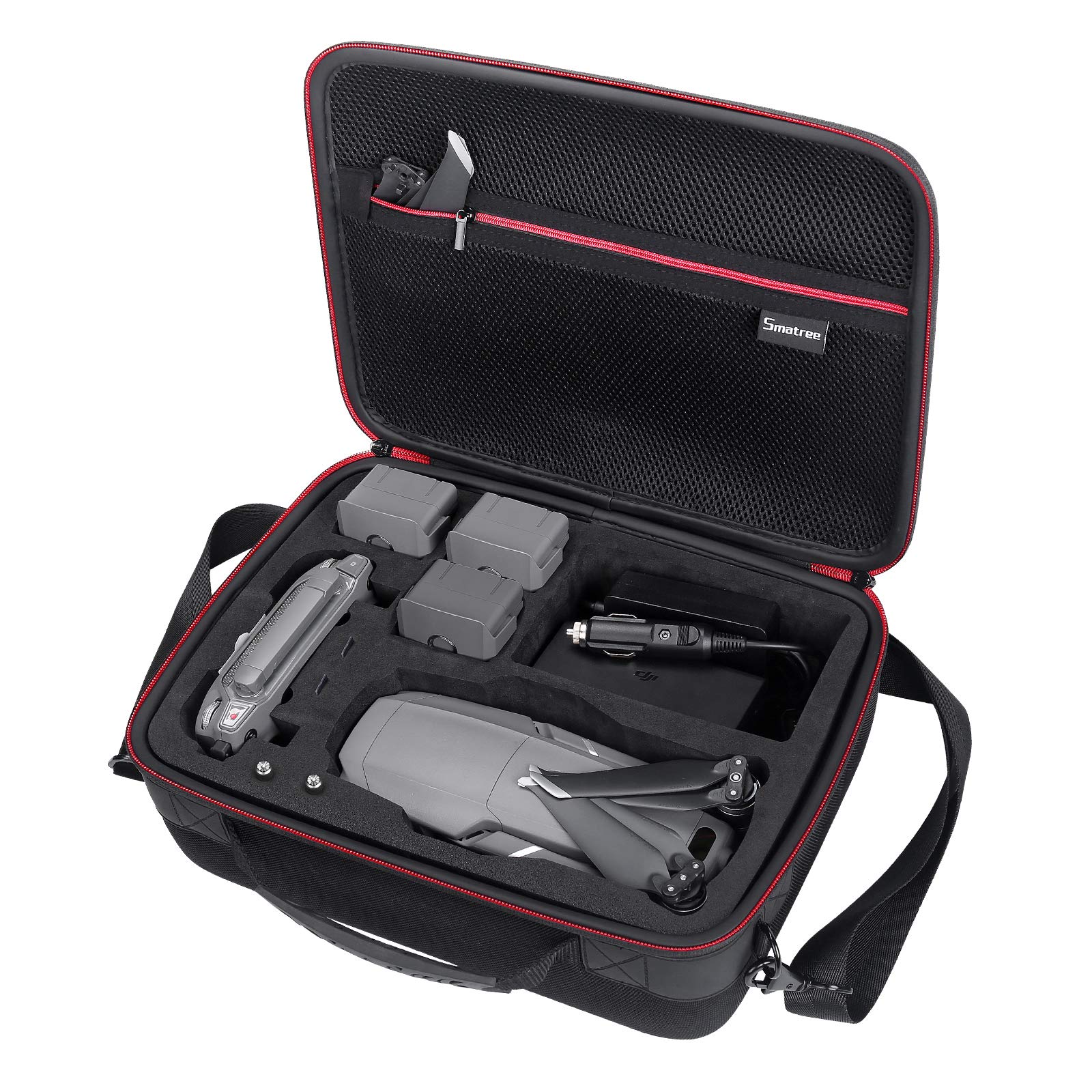 Smatree 11 Liter Hard Carrying Case for DJI Mavic 2 Pro/DJI Mavic 2 Zoom and Intelligent Flight Batteries, Remote Controller, Battery Charger (Drone and Accessories Not Included)