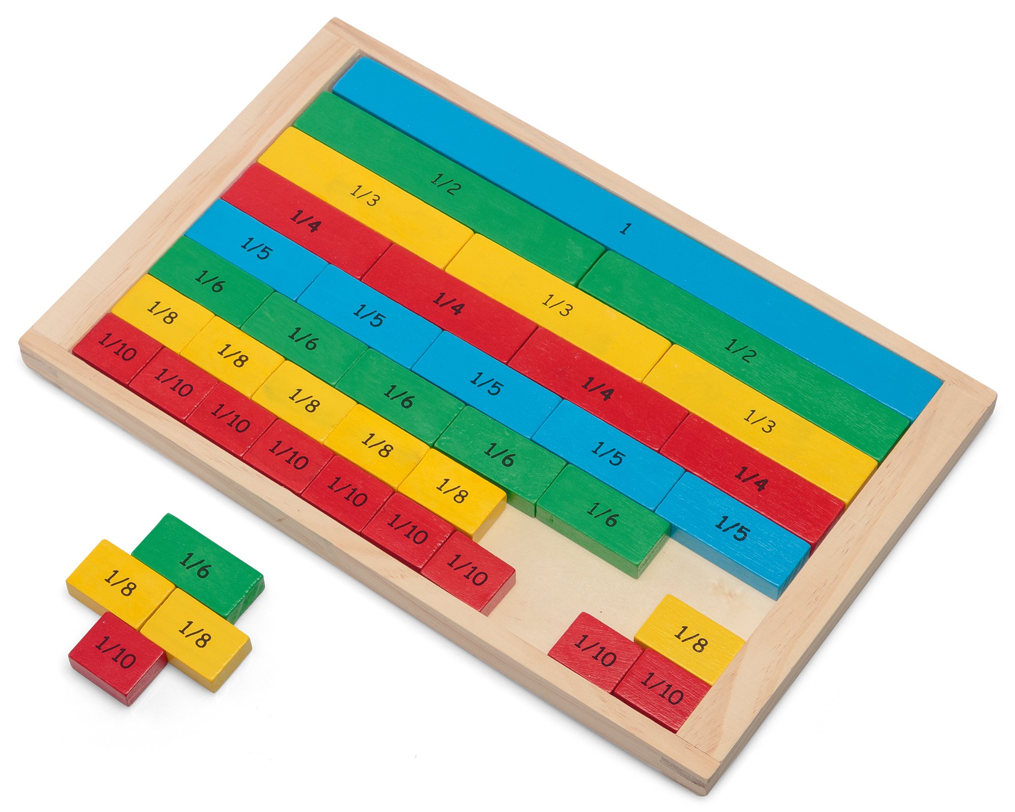 Tobar 21912 Wooden Fraction Board