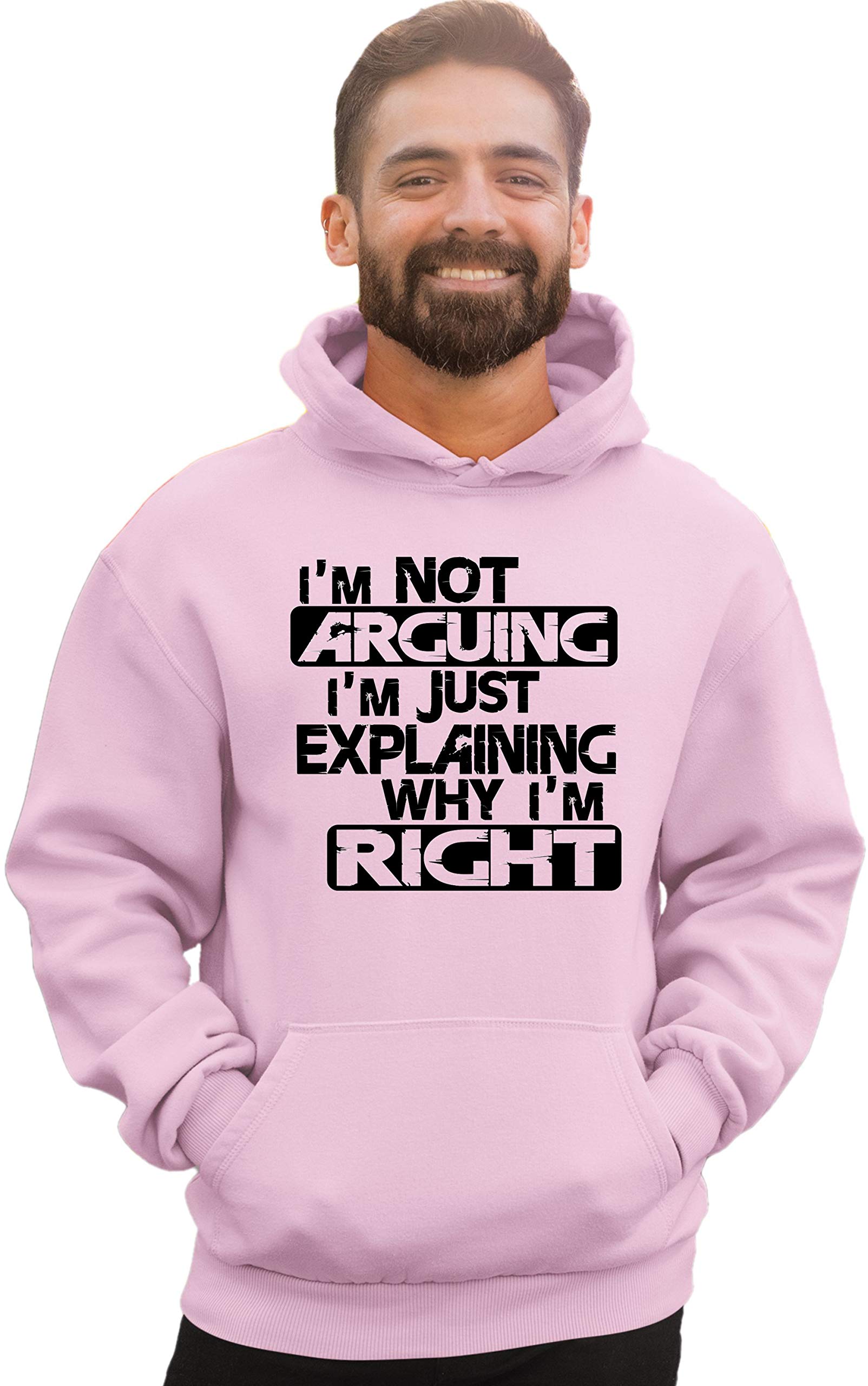 Go All Out Medium Classic Pink Mens I'm Not Arguing