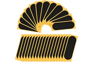 ACFELLE 30Pcs Pre Cut Grip Tape for Fingerboards, 100mm*28mm One Step Install Pro Finger-Skateboard Foam Adhesive Stickers (30pcs)