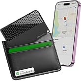 Ultra-Thin Wallet Tracker Card [Apple MFi Certified] Air Tag Card-Style Works with Apple Find My Tracking Your Passport/Luggage/Purse, Preventing Loss of Items