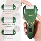 ShoRan Electric Foot File Feet Hard Skin Remover Roller White view 3