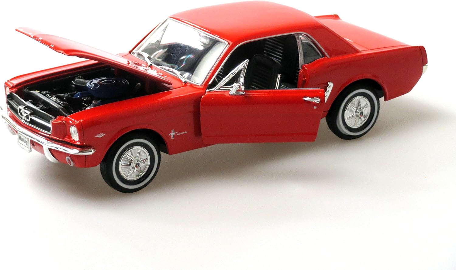 Motormax Ford 1949 Coupe Modellauto – 1/24, Rot-braun, Mit öffnenden Türen & Drehbaren Rädern