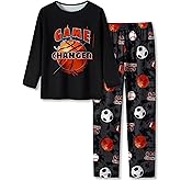 Beezizac Pajamas for Boys Game/Ninja/Dinosaur Long Sleeve & Pants PJ Size 6-18
