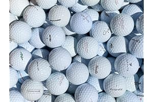 MULLIGAN GOLF BALLS 50 Store Brand Assorted Value Used Golf Balls in Reusable Mesh Bag - Mint Condition - 5A/4A - White