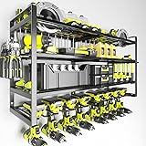KAFAHOM Power Tool Organizer-8 Drill Holder Wall