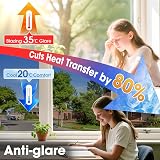 Lifetree Reflective One Way Window Film Privacy 44.5x200cm Silver view 4