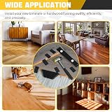 Sliva Laminate Flooring Installation Kit with 40 Spacers Mallet Block Pull Bar view 7