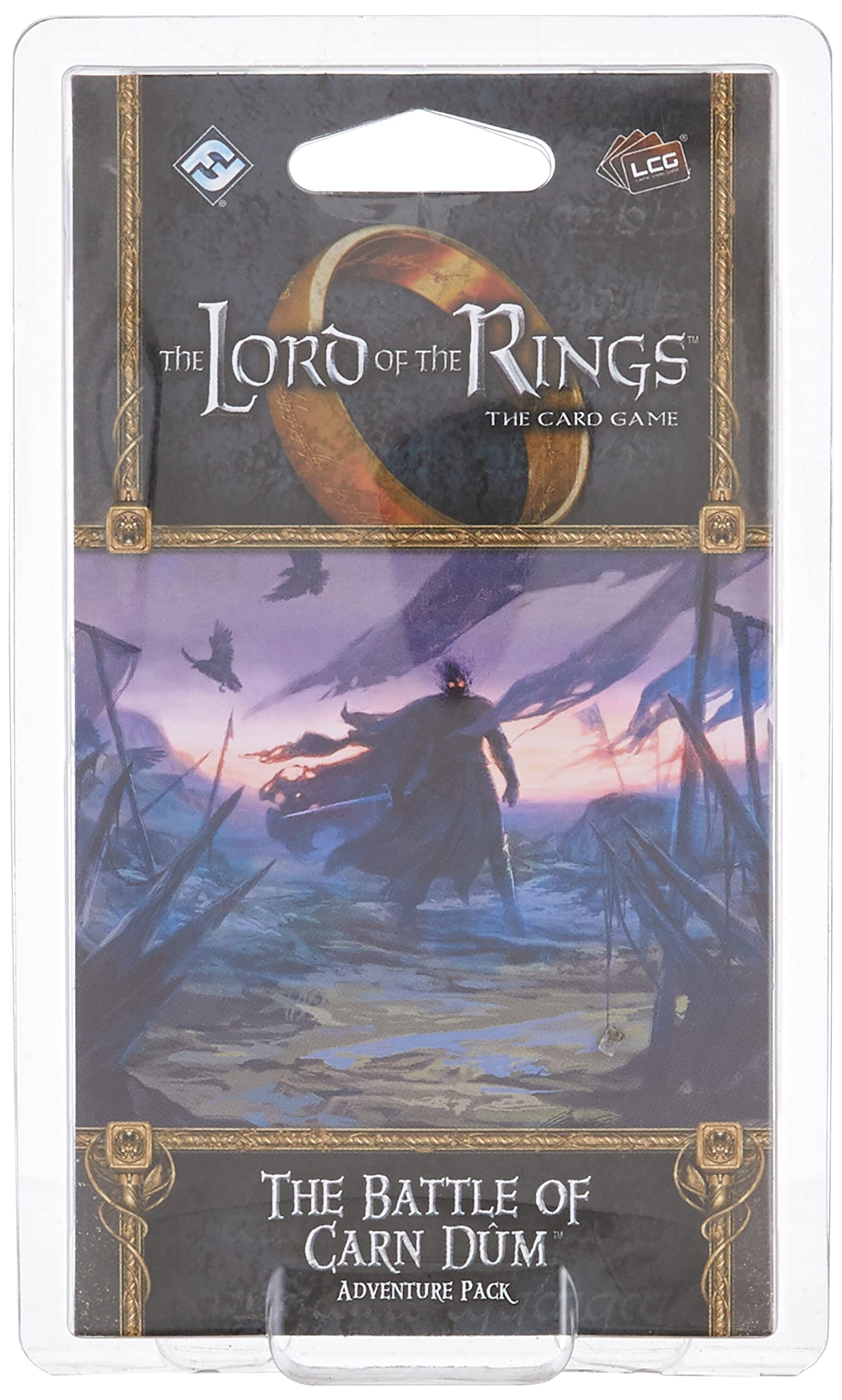 Asmodee MEC43 Lord of The Rings LCG- The Battle of Carn Dum Card Game