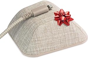 Smartish® Magnetic Cord Holder - Cable Wrangler Organizer with Magnet Clips for Charger Management on Desktop, Nightstand, or Side Table for All Cables, USB-C, Lightning Cables - Lightly Toasted Beige