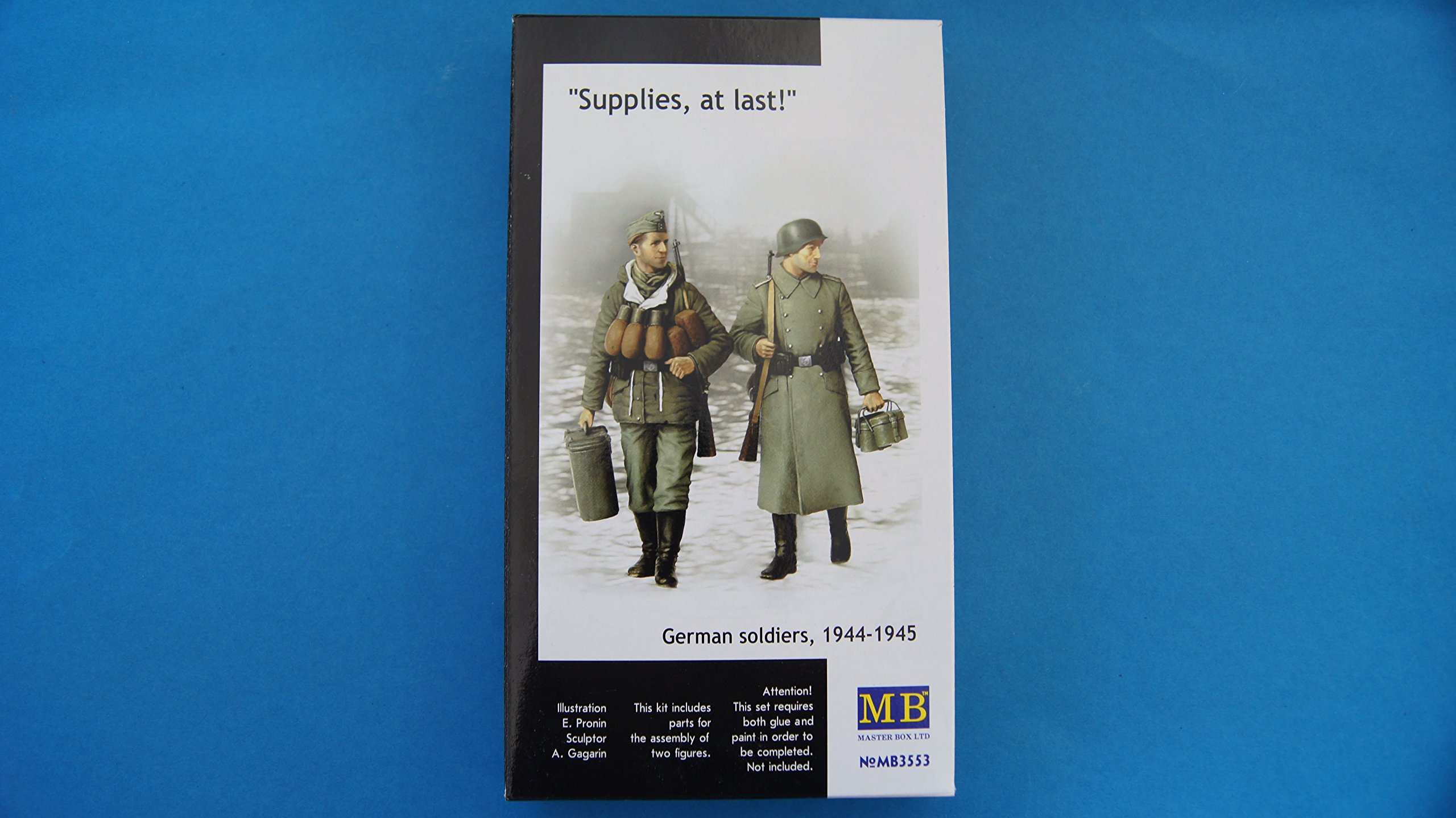Masterbox 1:35 Scale Supplies at Last! German Soldiers 1944-45 Assembly Parts