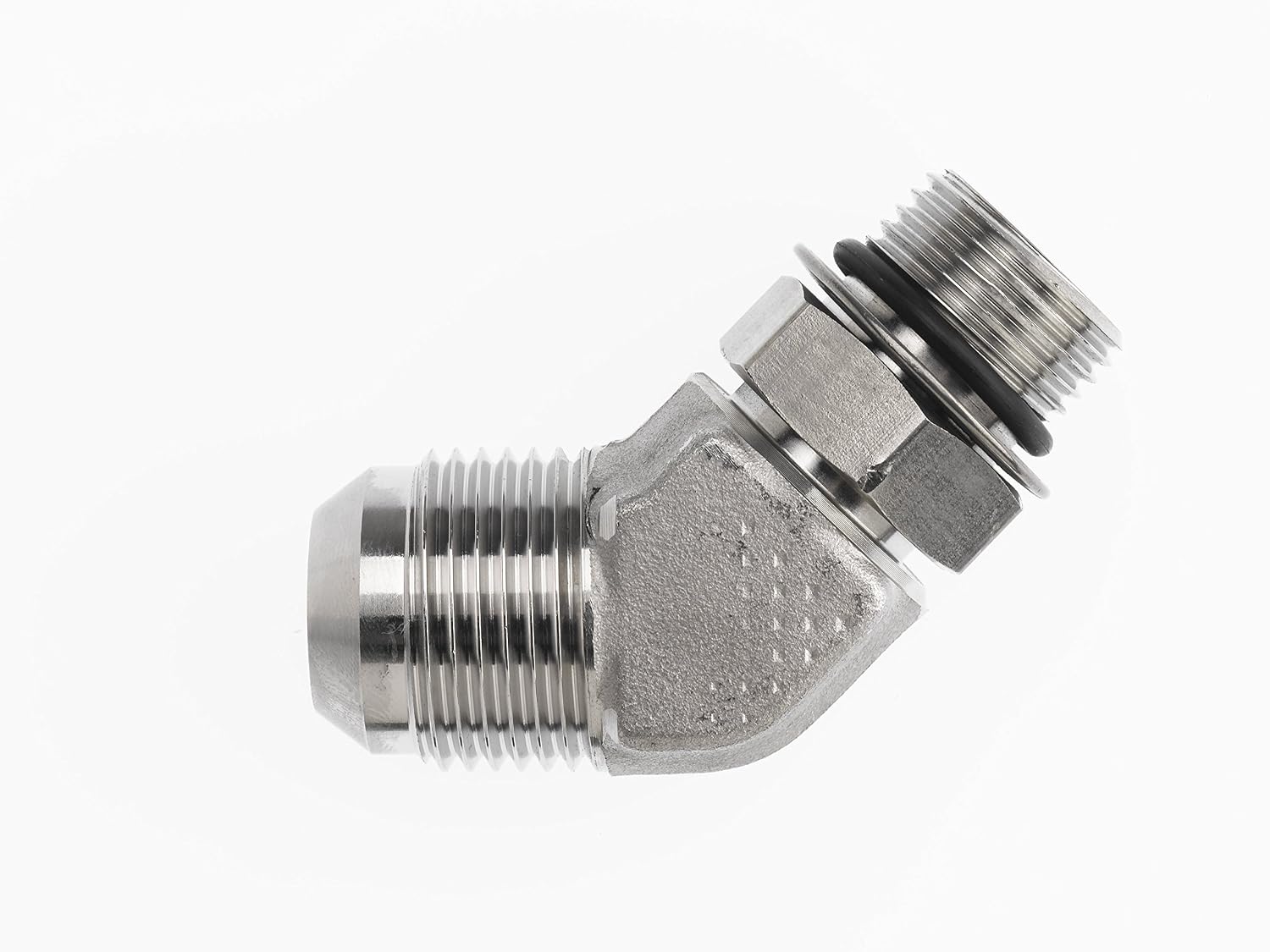Raccordo Idraulico 90° 1/2 JIC Maschio X 3/8 ORB Maschio - INDUSTRIAL 6801-08-06