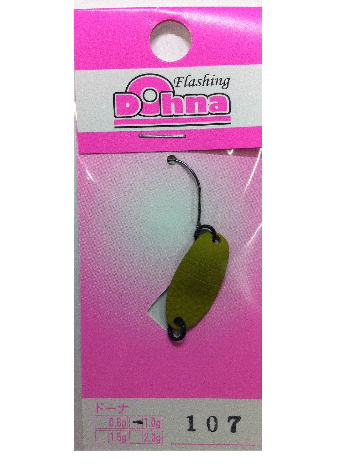 アングラーズシステム ドーナ 1.0g #107 消マスタードの商品画像